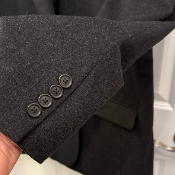 Bachrach 100% Camel Hair Blazer Dark Gray Sport Coat Men’s Suit Jacket EUC - Picture 7 of 15